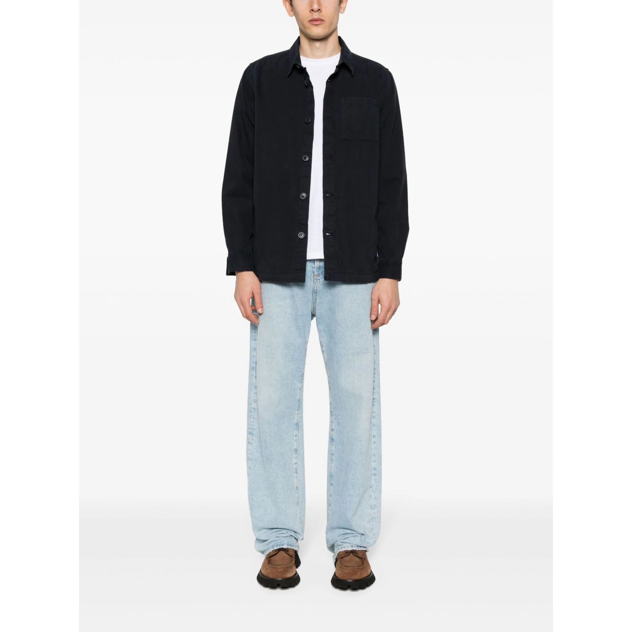 Barbour Shirts Blue