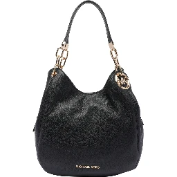 Lillie Large Pebbled Leather Shoulder Bag