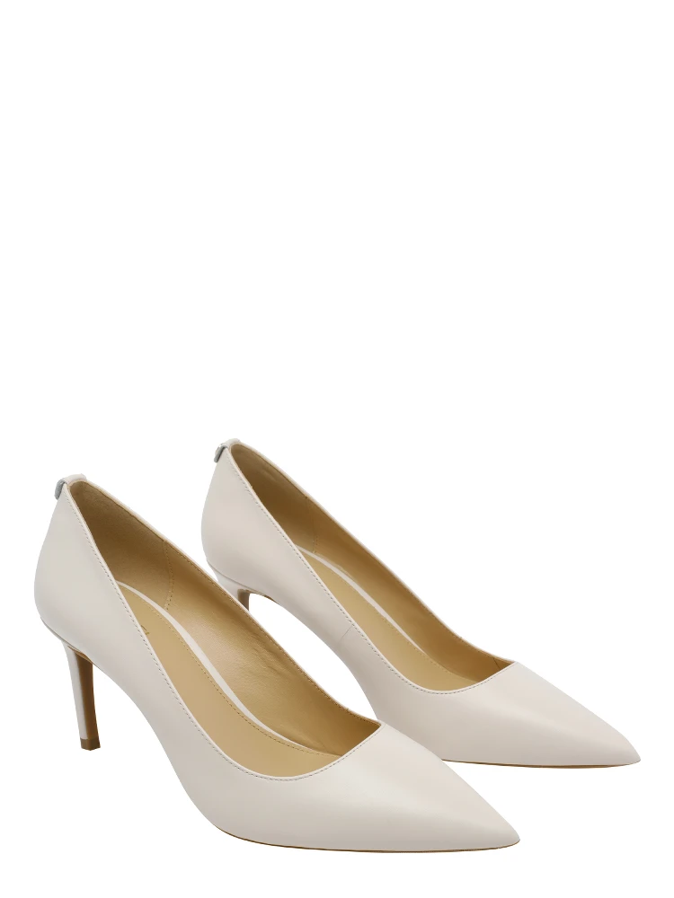 حذاء مايكل مايكل كورس بكعب أبيض alternative