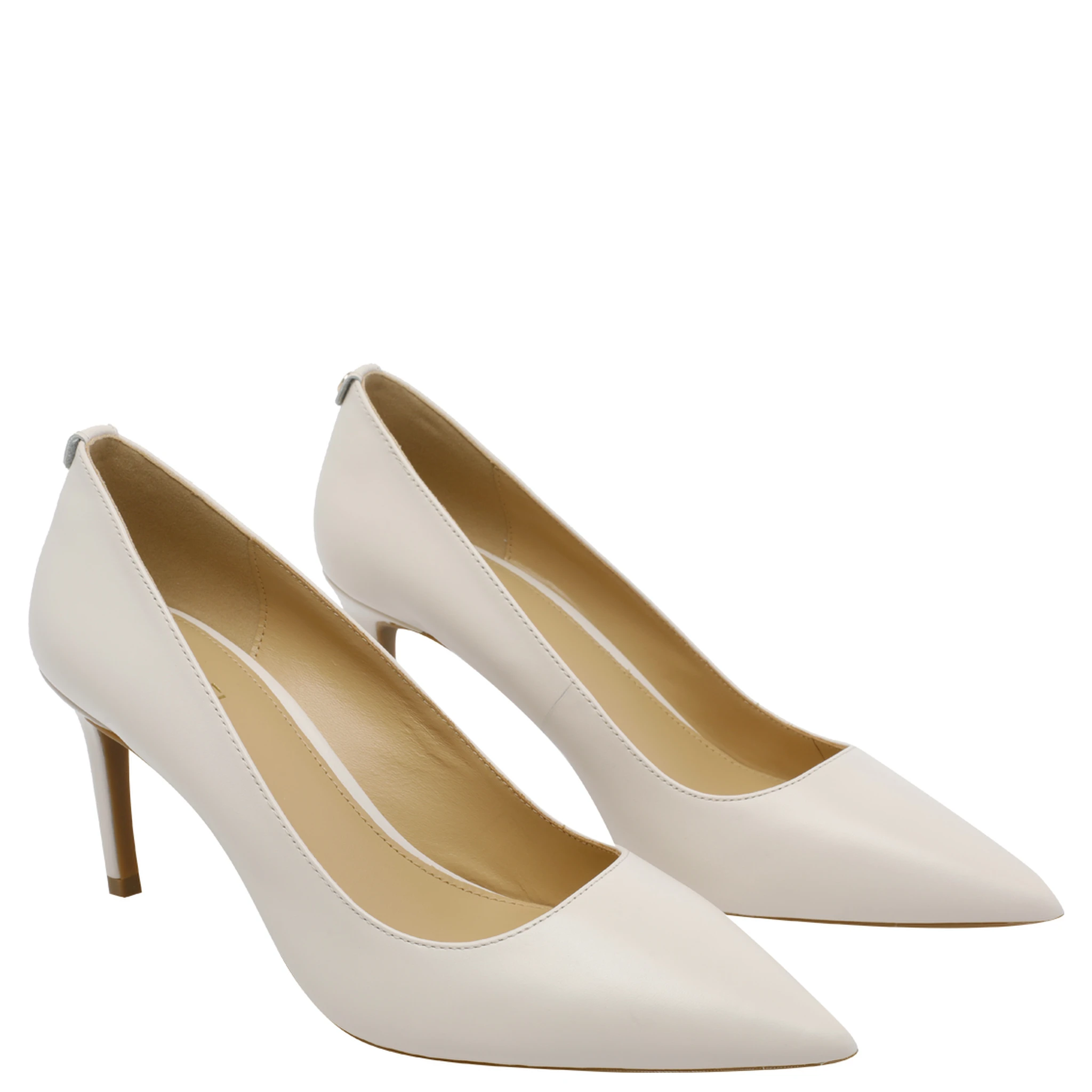 حذاء مايكل مايكل كورس بكعب أبيض