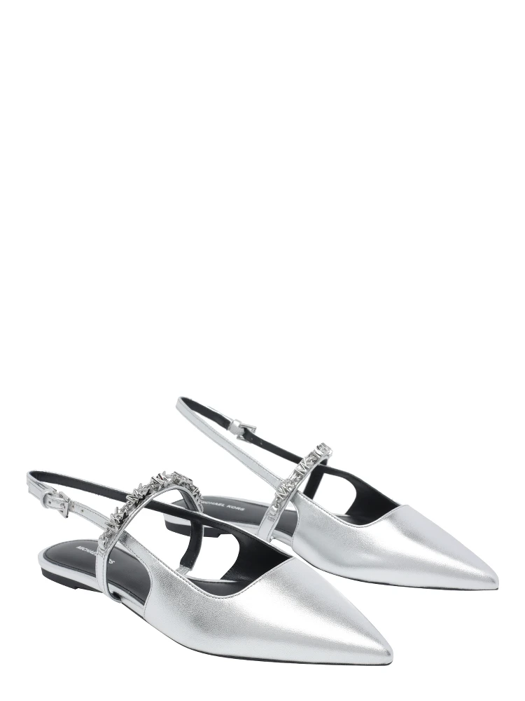 Michael Michael Kors Flat shoes Silver alternative