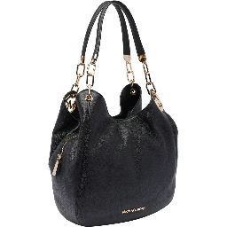 Lillie Large Pebbled Leather Shoulder Bag