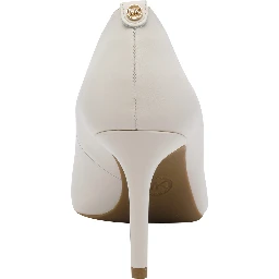 حذاء مايكل مايكل كورس بكعب أبيض