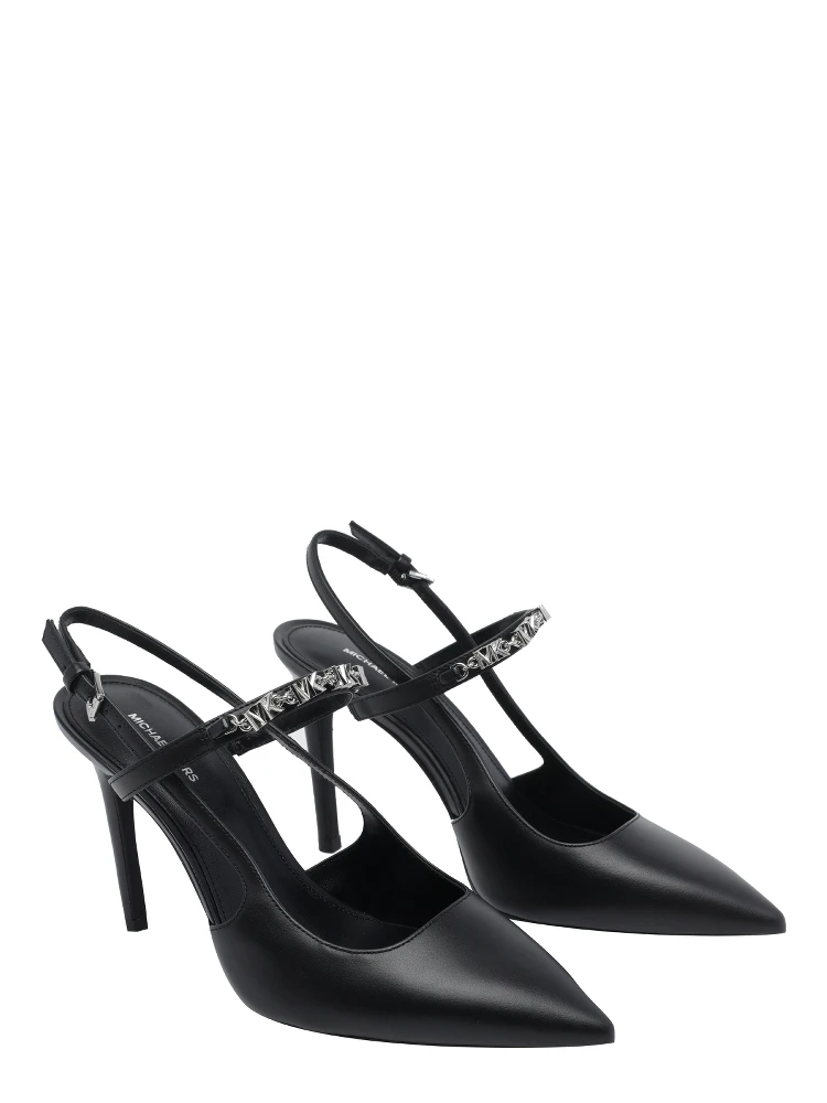 حذاء مايكل مايكل كورس أسود بكعب alternative