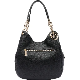 Lillie Large Pebbled Leather Shoulder Bag
