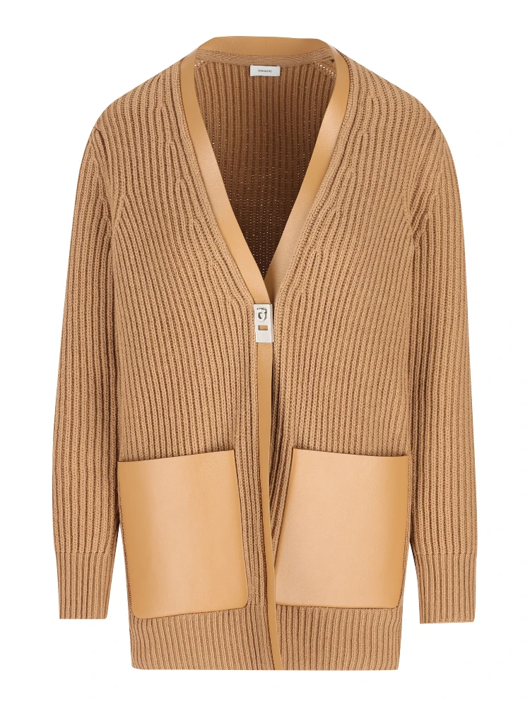Salvatore Ferragamo Sweaters Brown