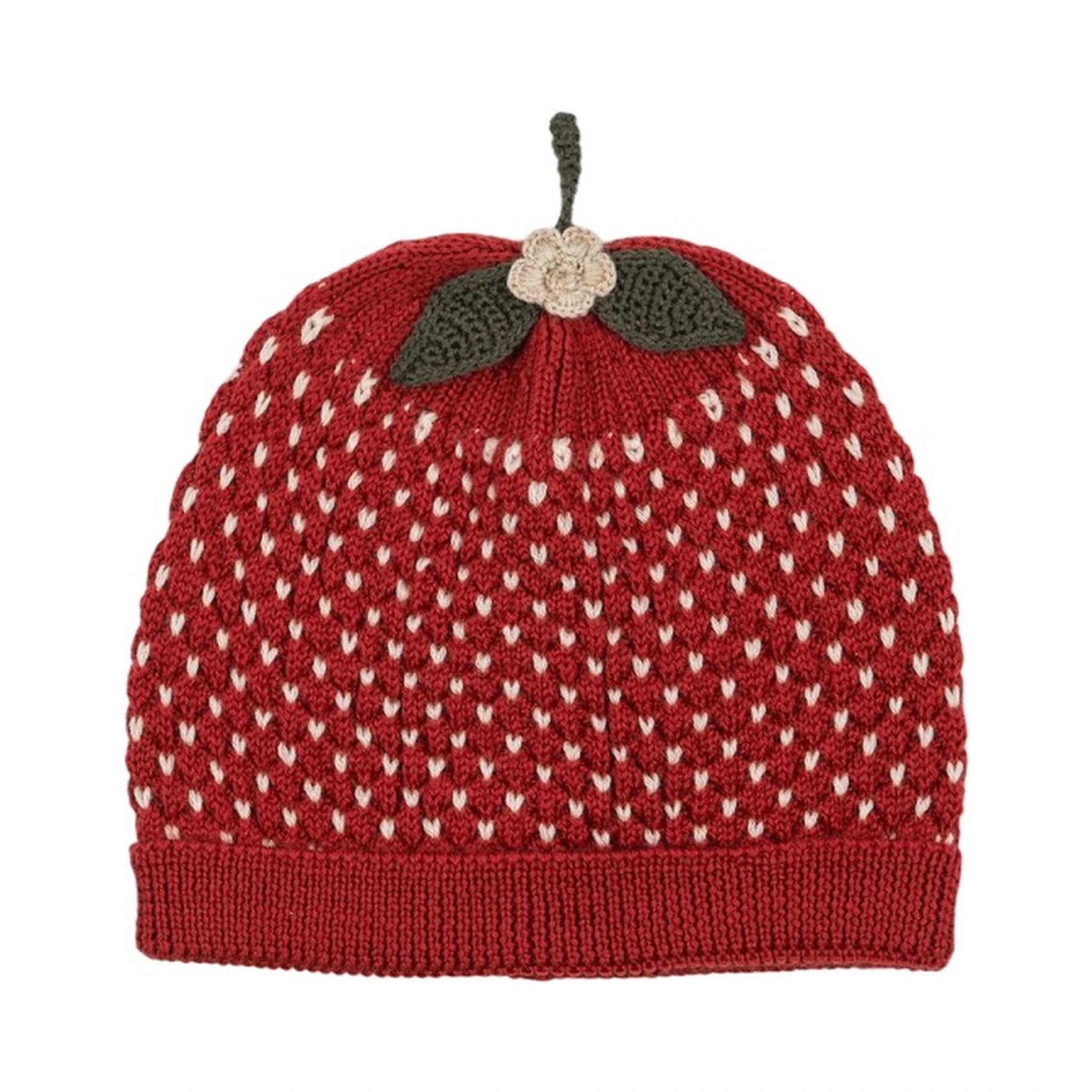 strawberry beanie