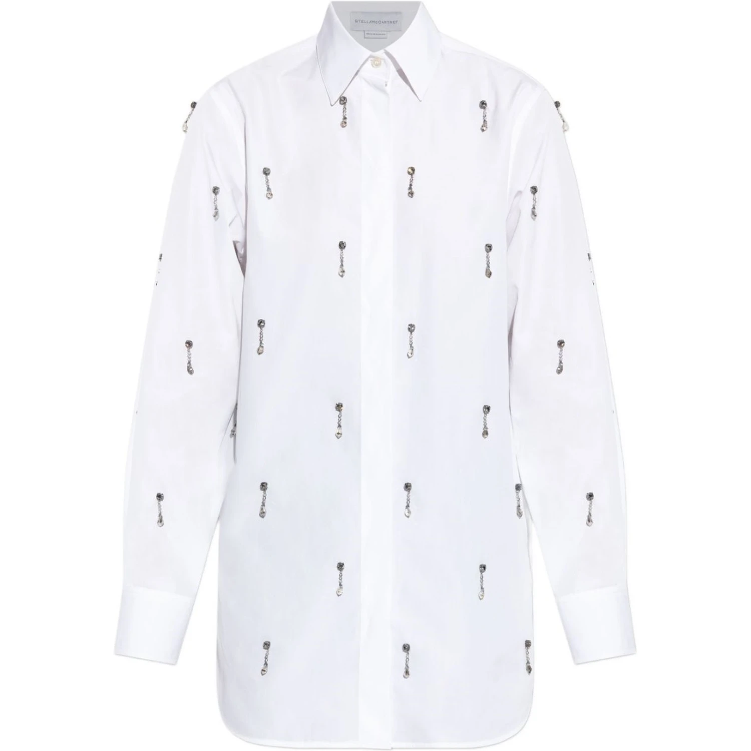 SHIRT WITH CRYSTALS