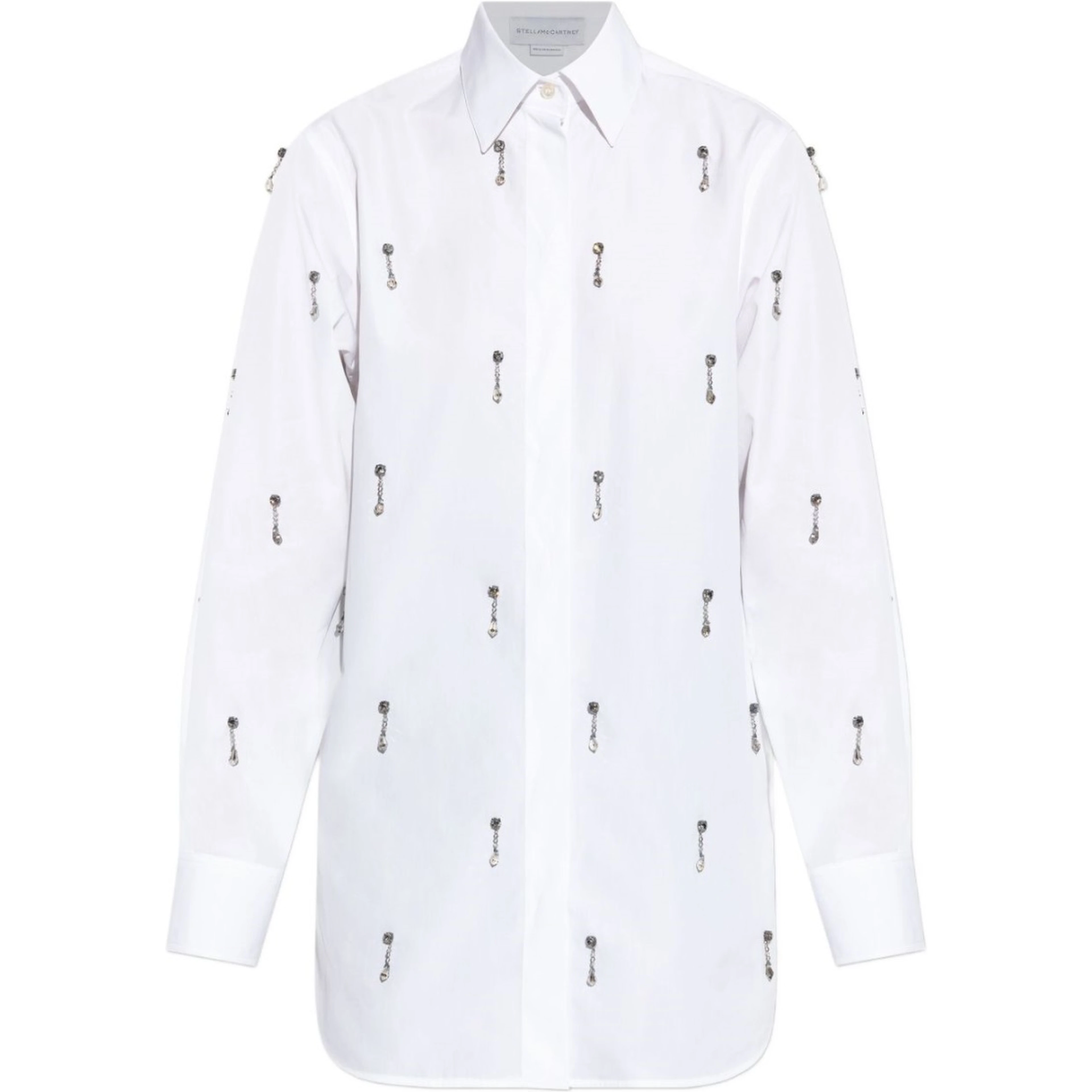 SHIRT WITH CRYSTALS