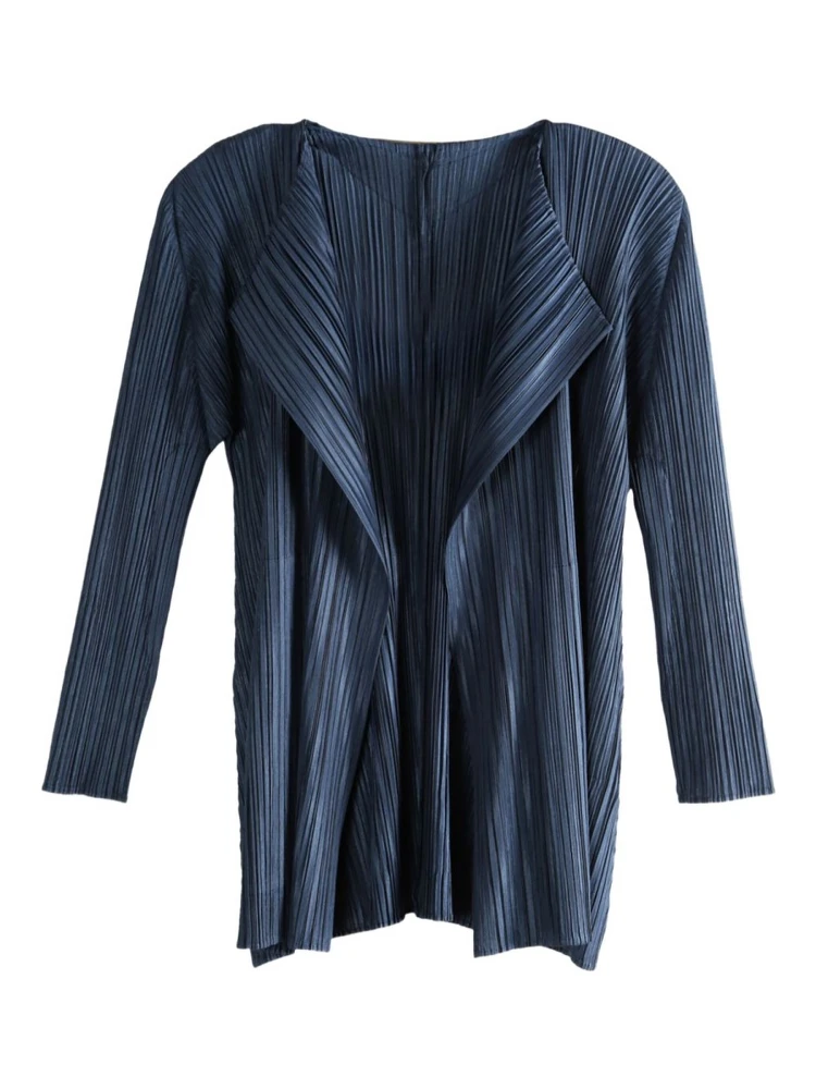 "MELLOW PLEATS" COAT