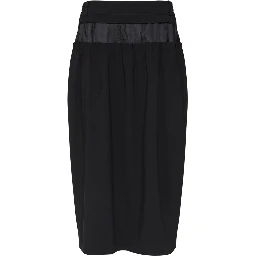 "FOUR STITCHES" MIDI SKIRT