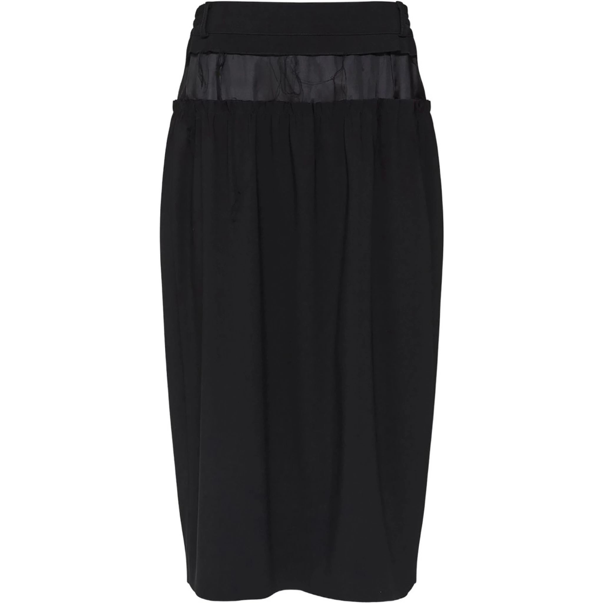 "FOUR STITCHES" MIDI SKIRT