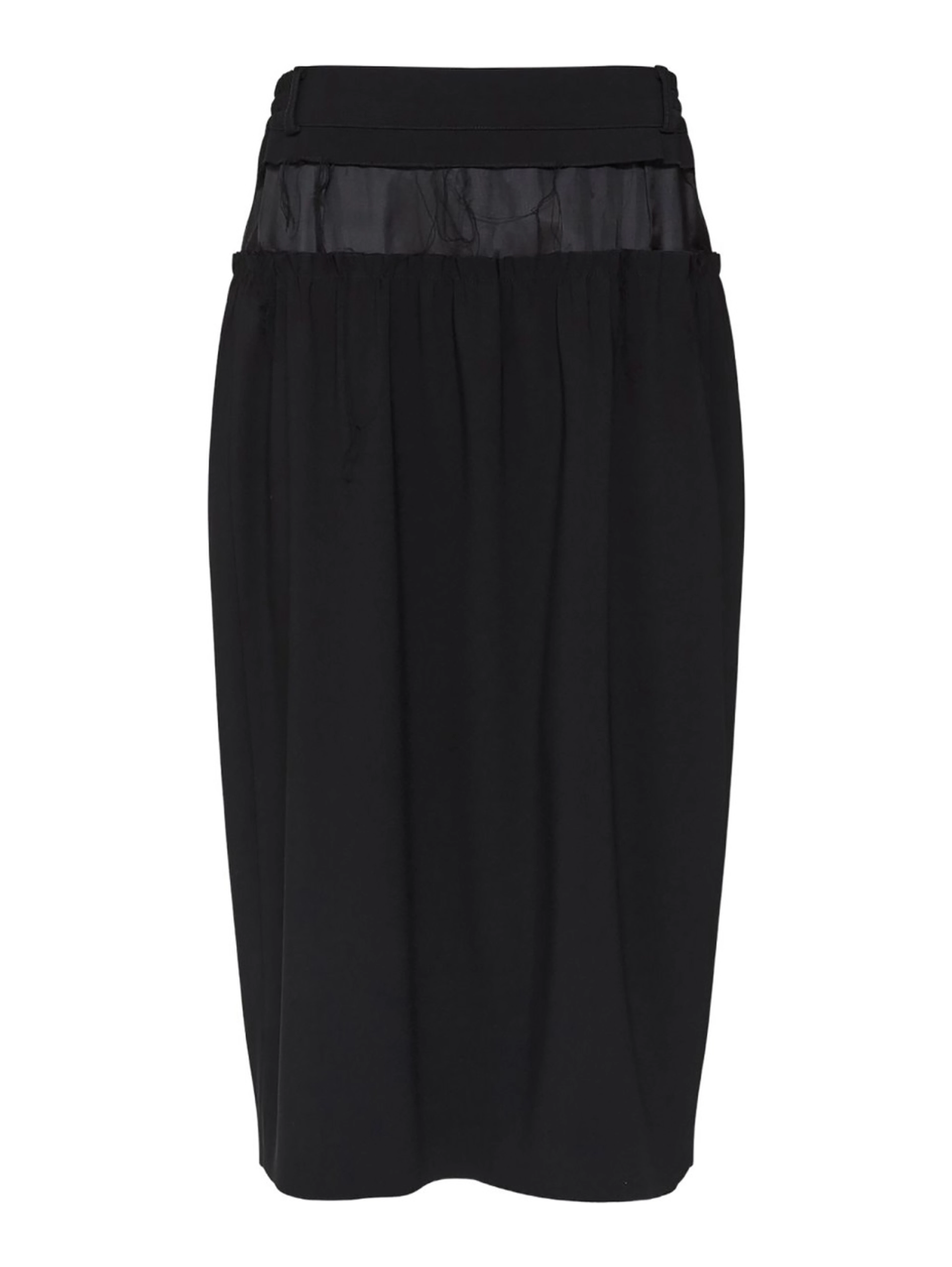 "FOUR STITCHES" MIDI SKIRT