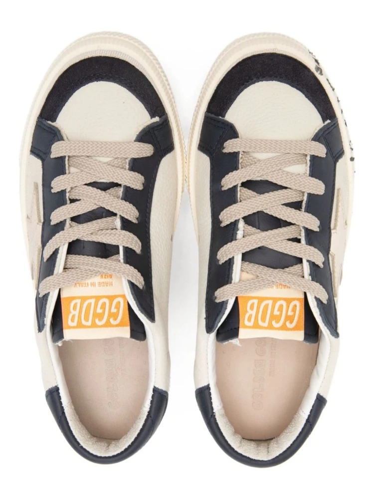 may nabuk upper and vamp suede toe leather tongue and heel laminated star signature foxing alternative