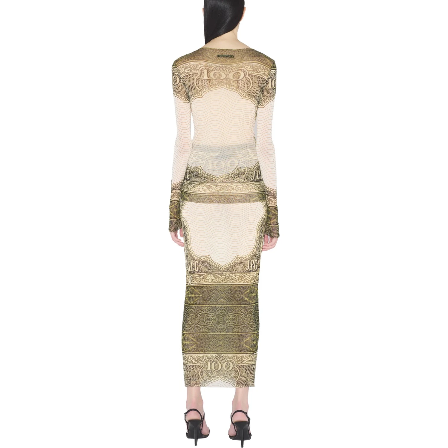 TOP WITH "CARTOUCHE" PRINT