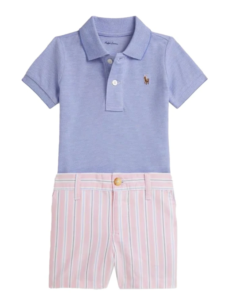 طقم شورت محبوك