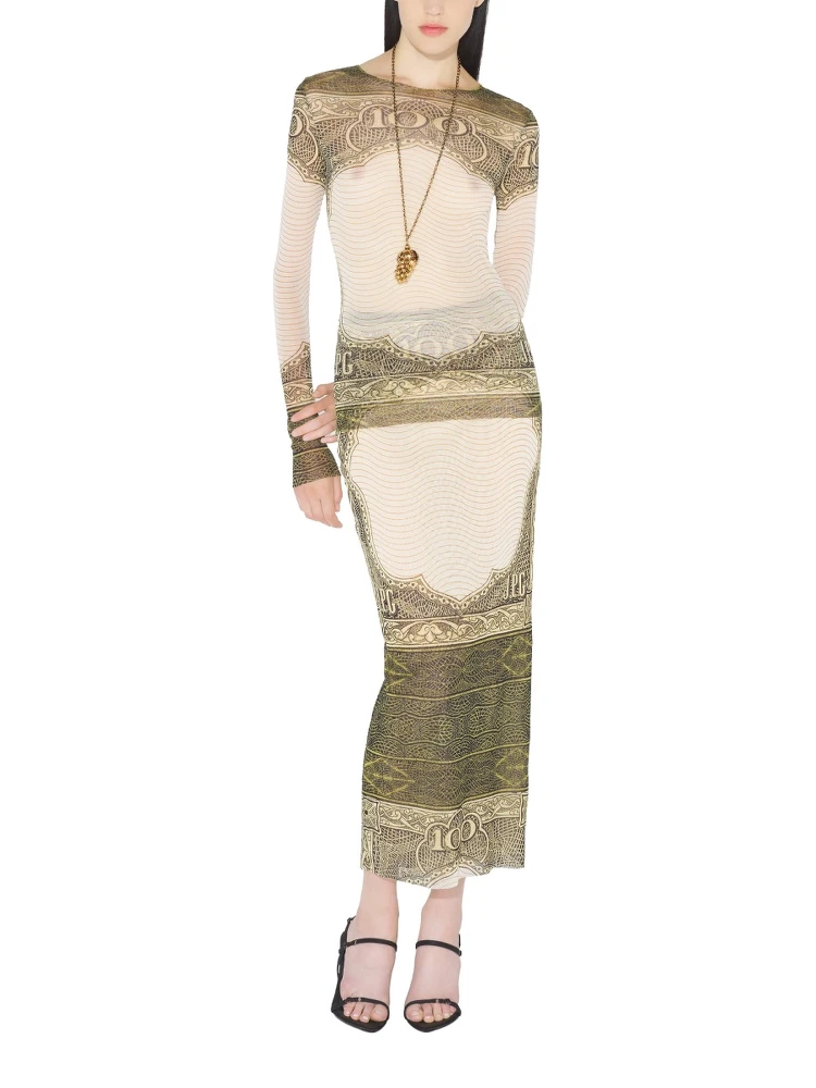 LONG SKIRT WITH "CARTOUCHE" PRINT alternative