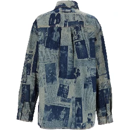 SHIRT WITH "NEWSPAPER" PRINT