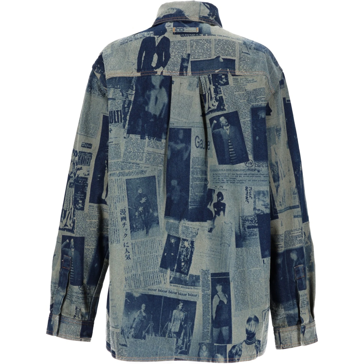 SHIRT WITH "NEWSPAPER" PRINT