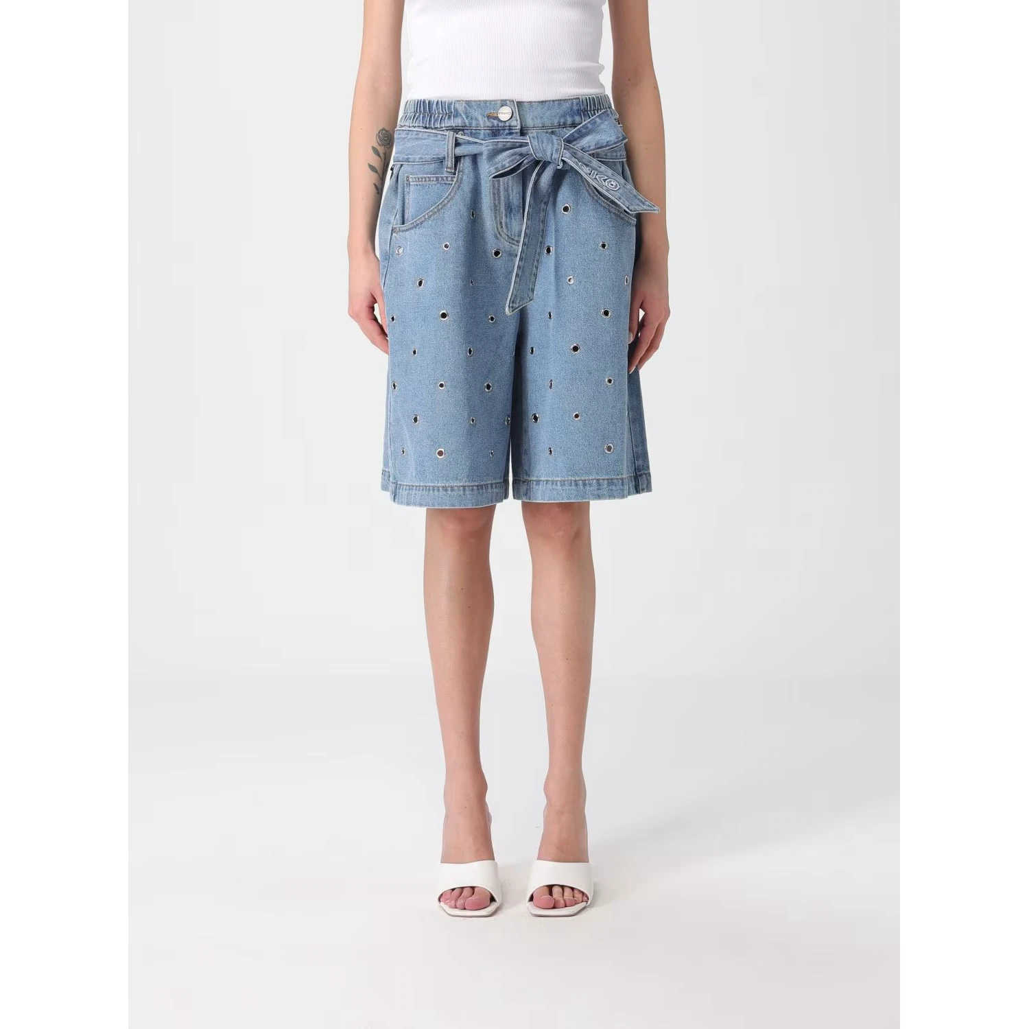 PINKO BALLO bermuda shorts