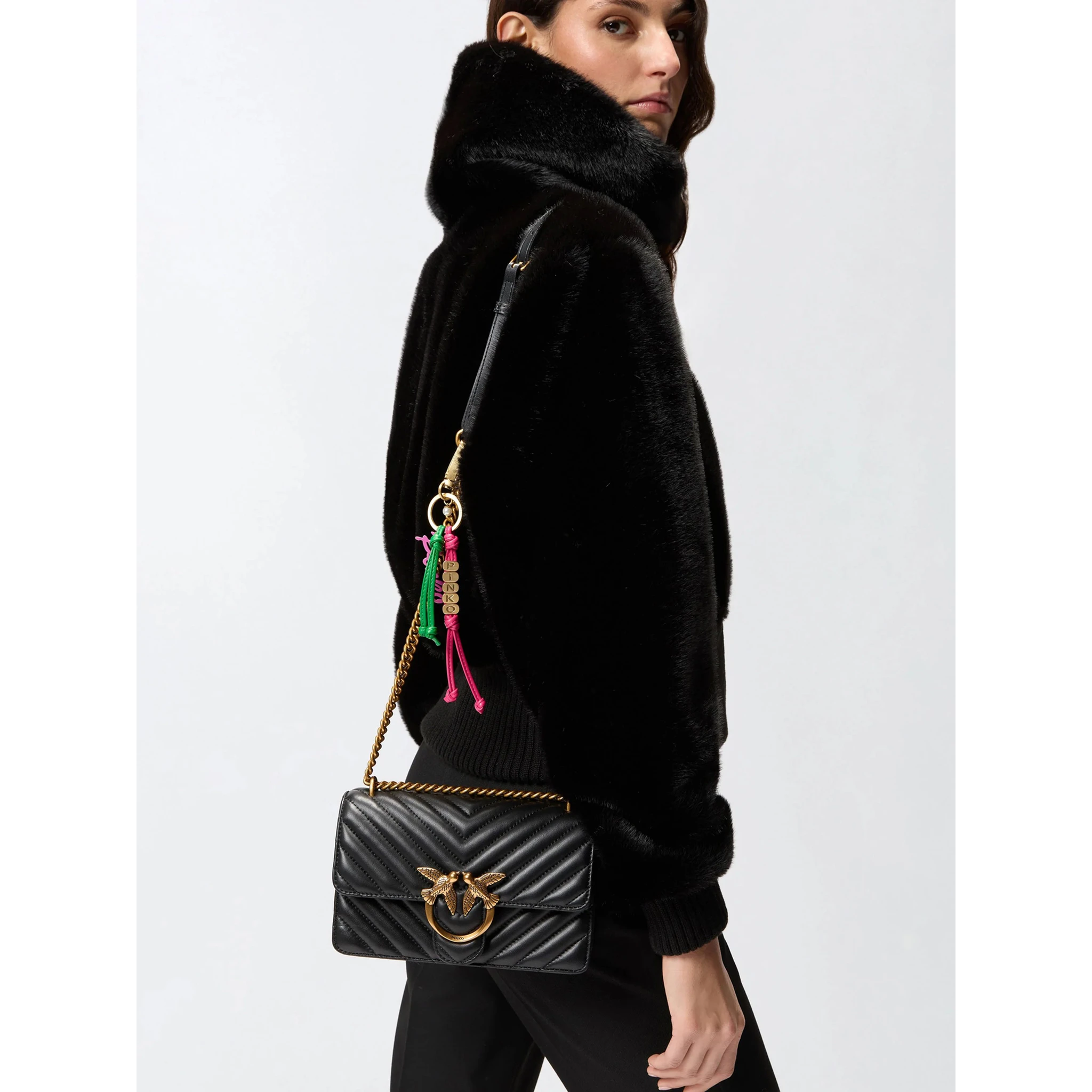 PINKO LOVE ONE MINI bag