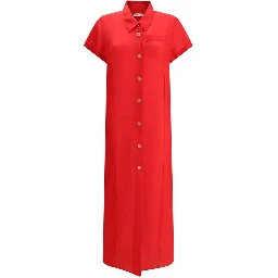 Multicolor Silk Casual Dress