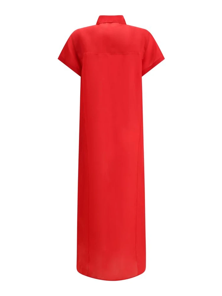 Multicolor Silk Casual Dress alternative