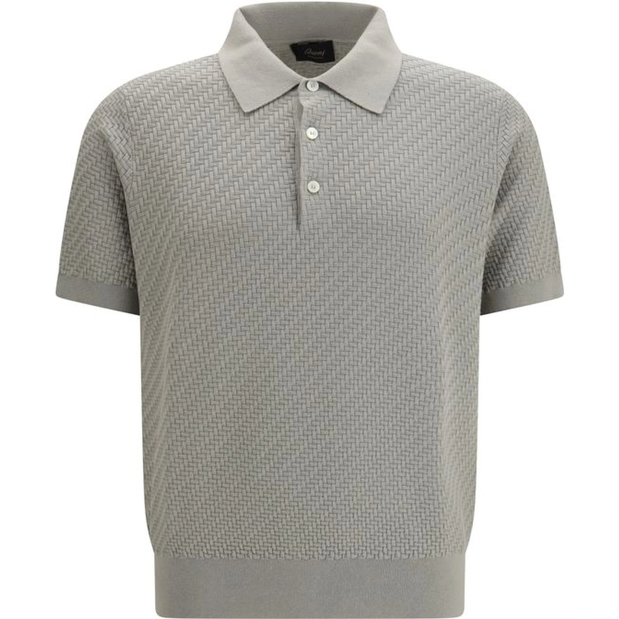 Beige Cotton Polo Shirt