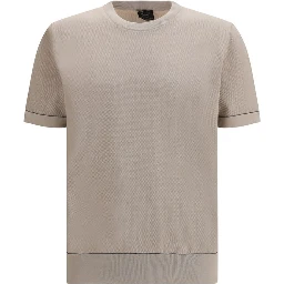 Beige Cotton T-Shirt