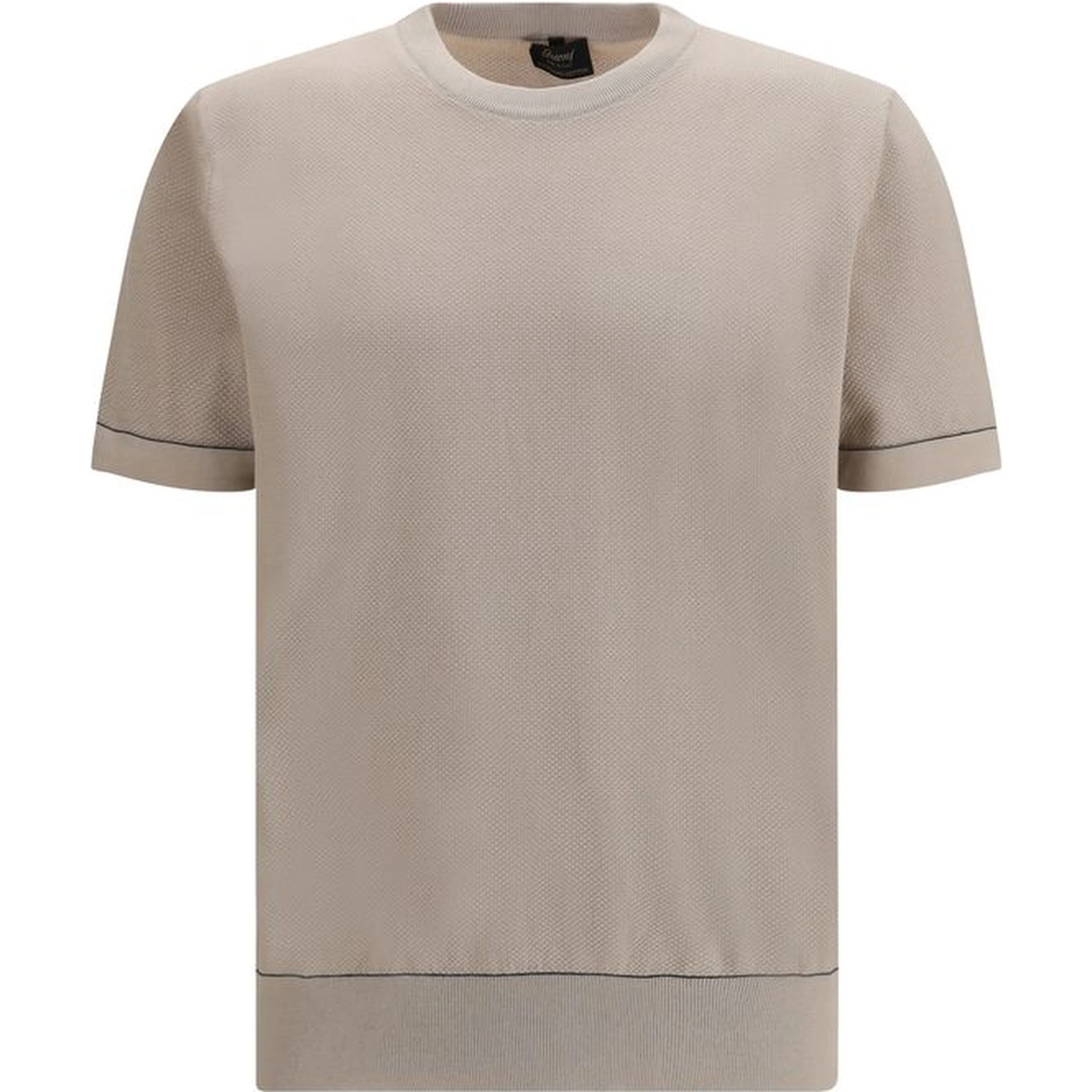 Beige Cotton T-Shirt