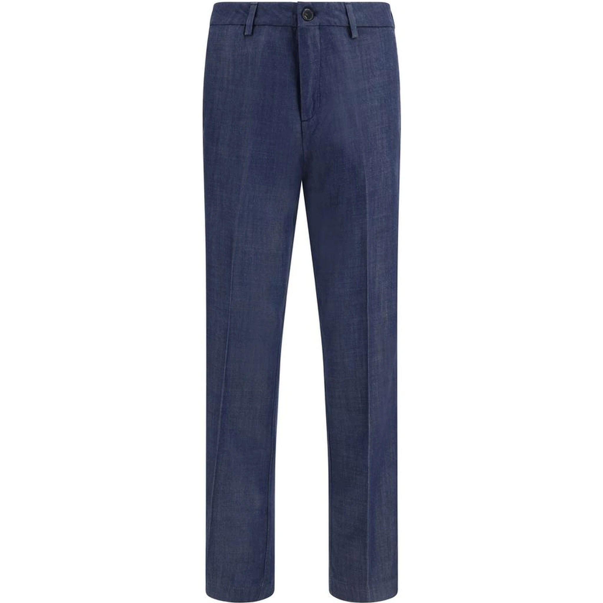 Blue Tencel Dress Pants