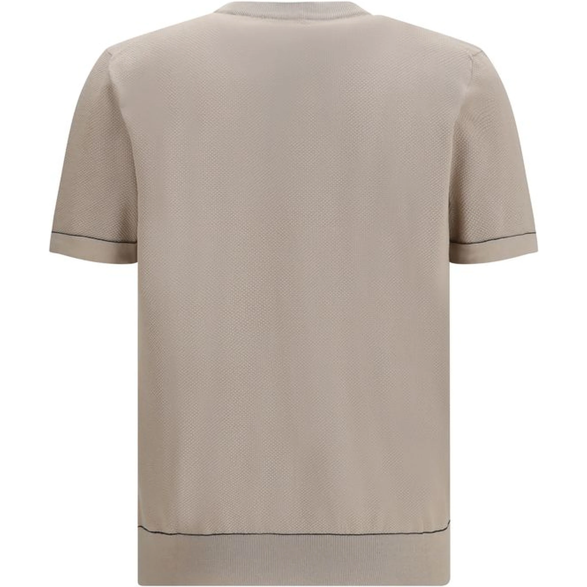 Beige Cotton T-Shirt
