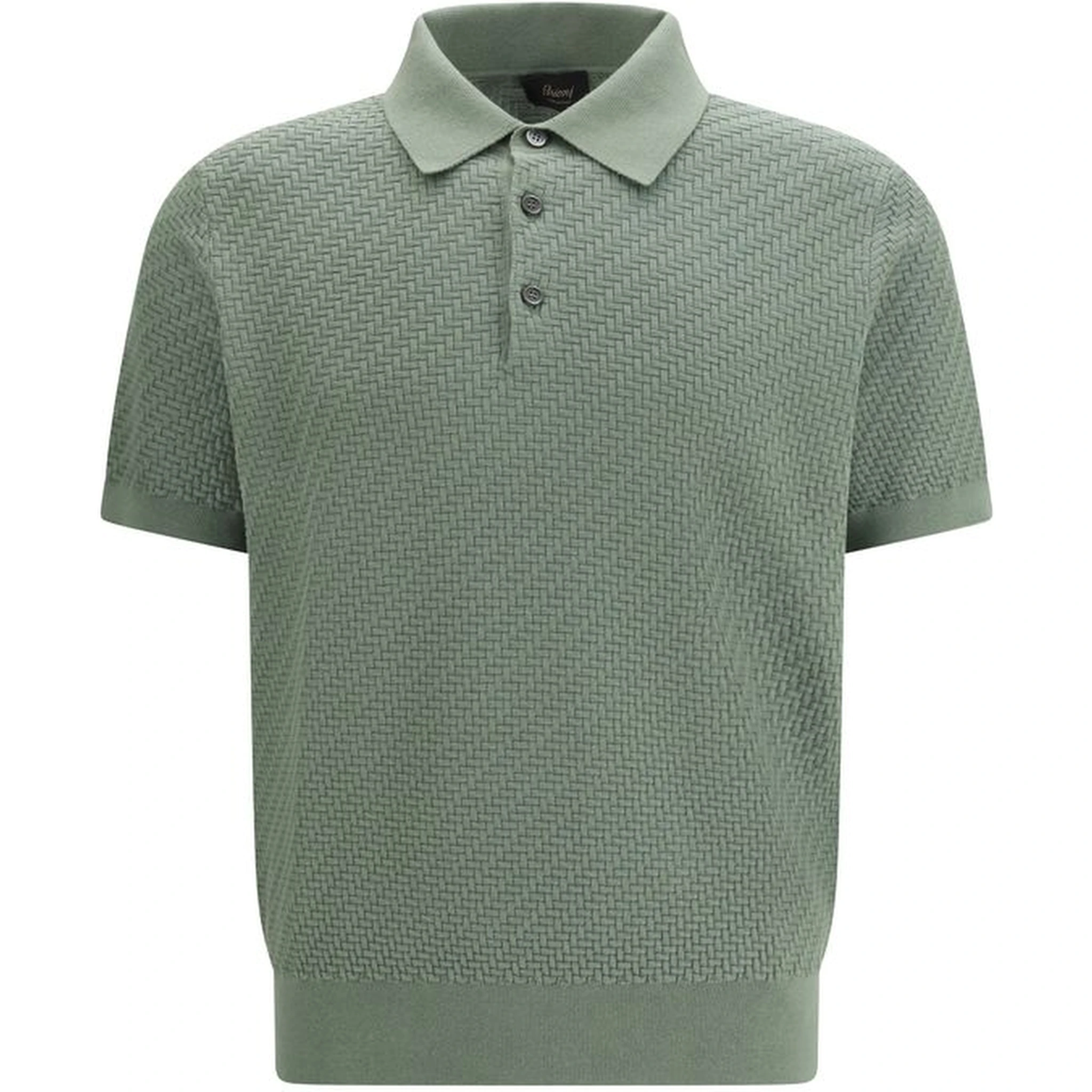 Bicolor Cotton Polo Shirt