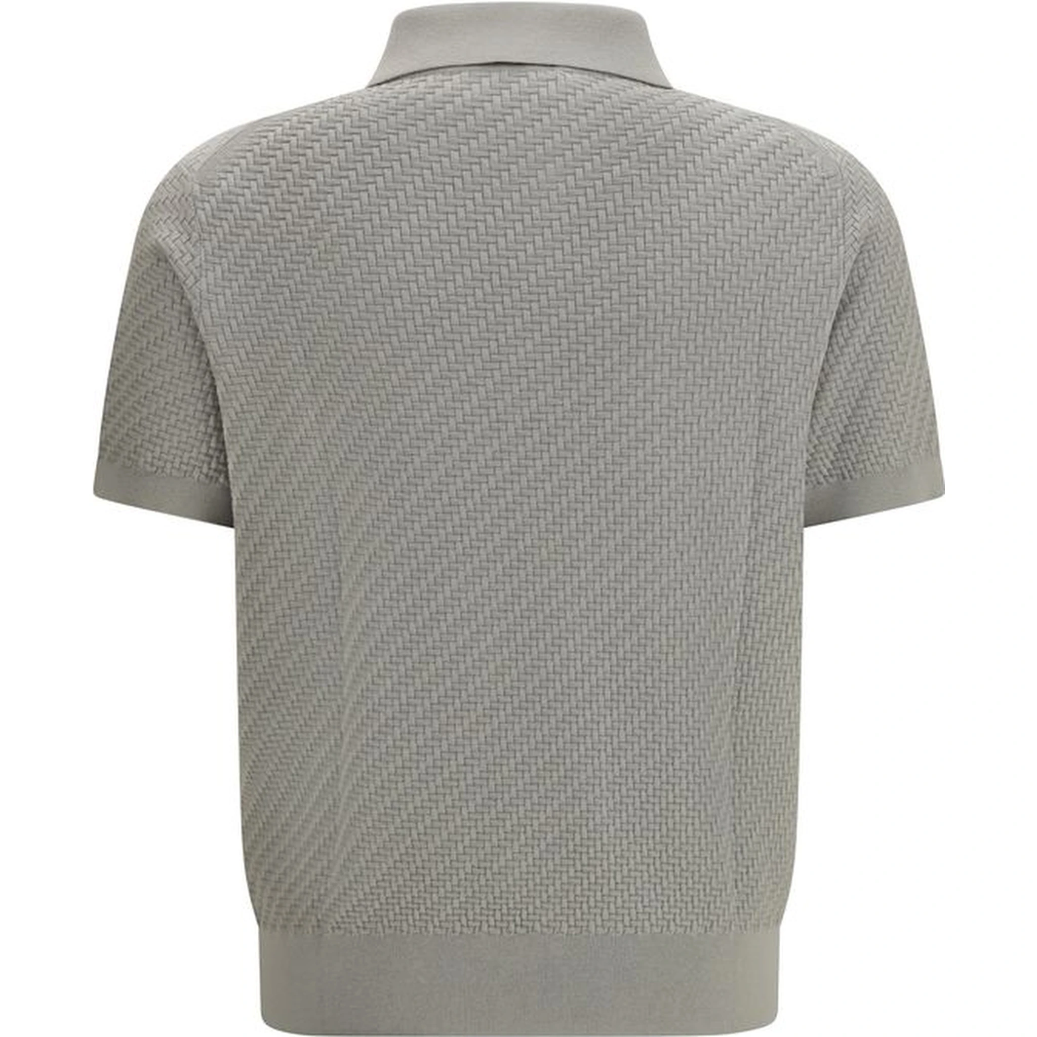 Beige Cotton Polo Shirt