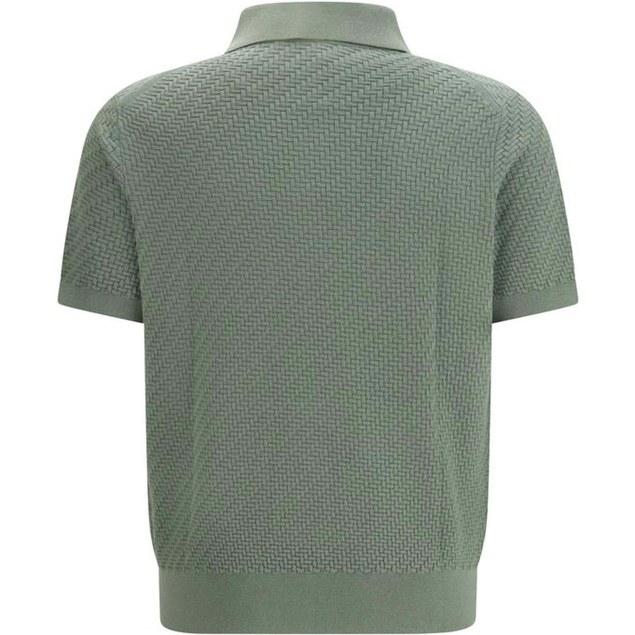 Bicolor Cotton Polo Shirt
