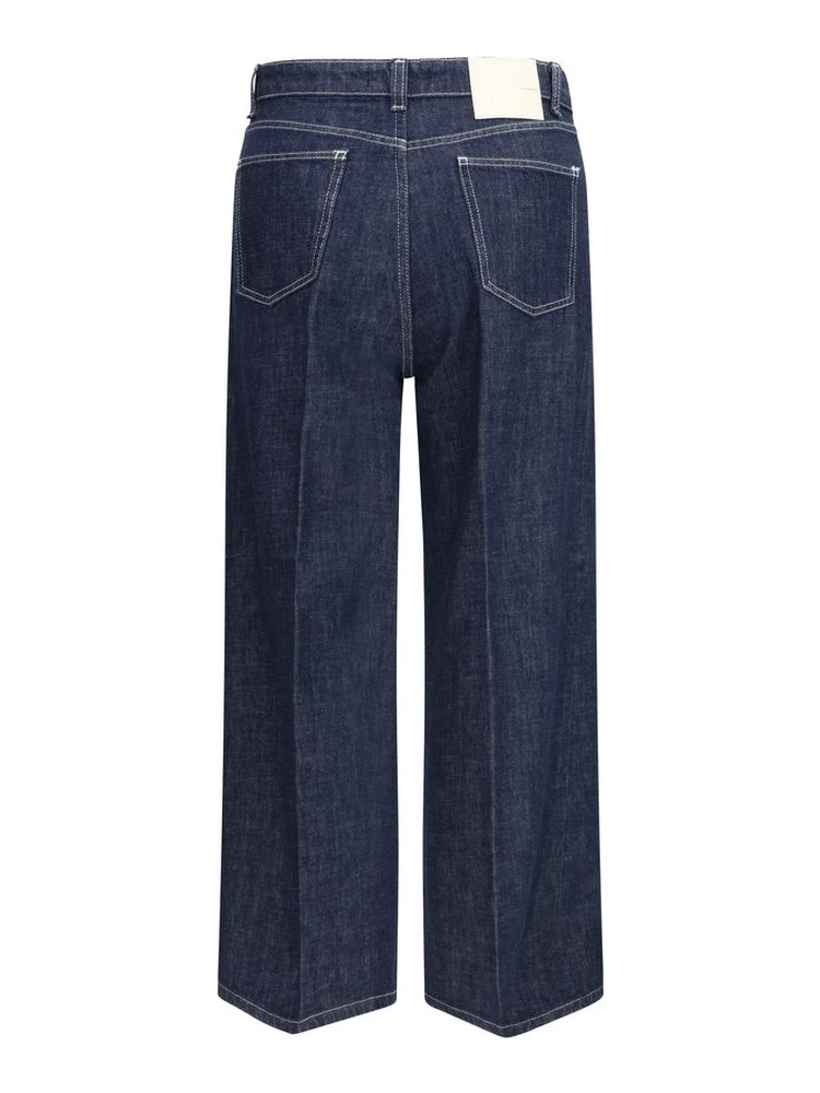 Blue Cotton Jeans Denim alternative