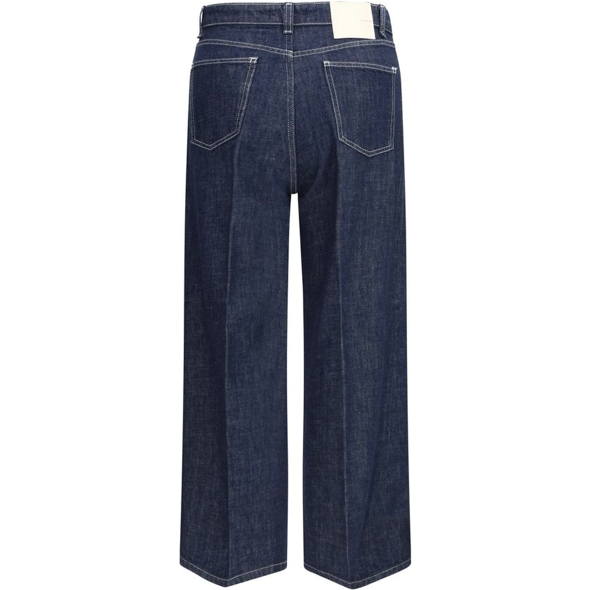 Blue Cotton Jeans Denim