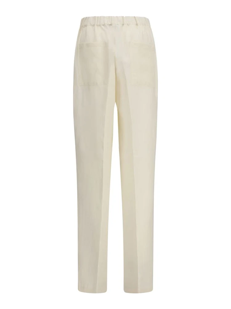 Beige Viscose Casual Pants alternative
