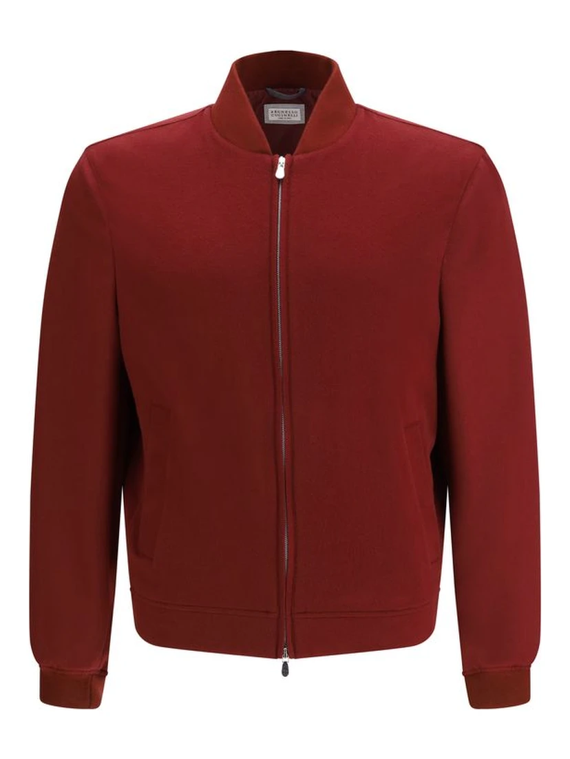 Multicolor Cashmere Bomber