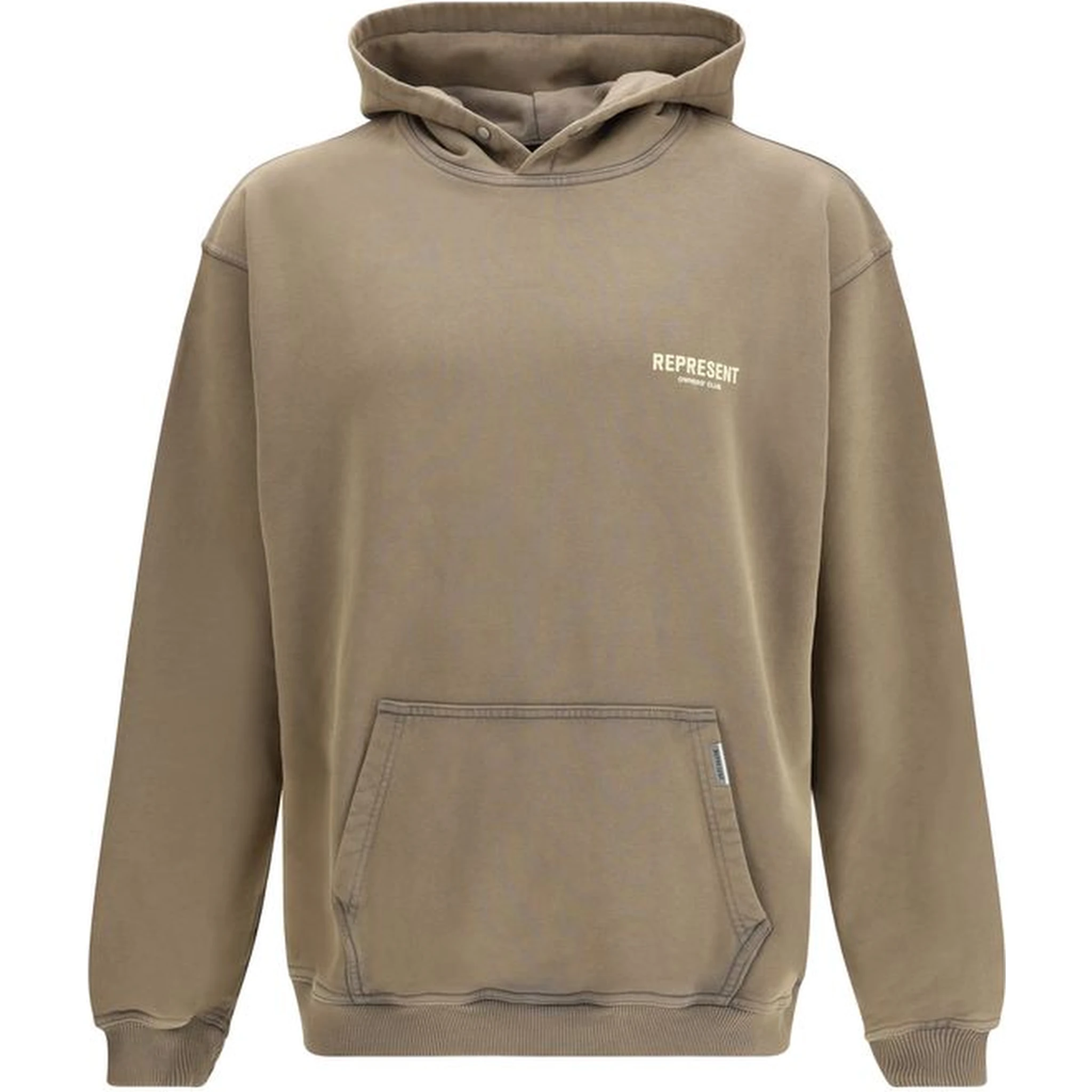 Brown Cotton Sweatshirt