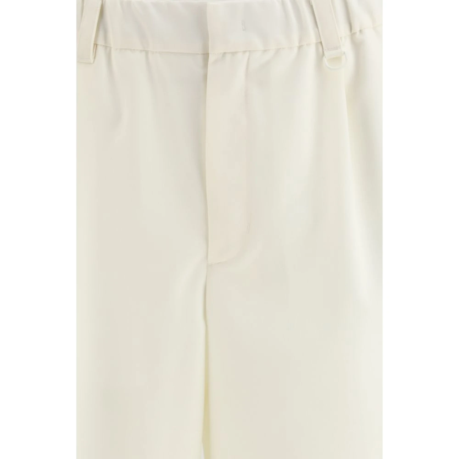 Beige Polyester Shorts