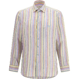 Multicolor Linen Pattern Shirt