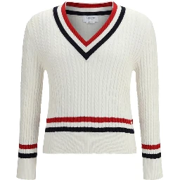 White Cotton Sweater