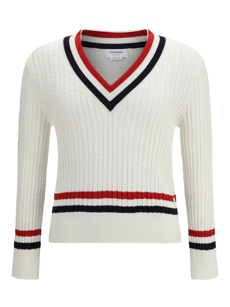 White Cotton Sweater