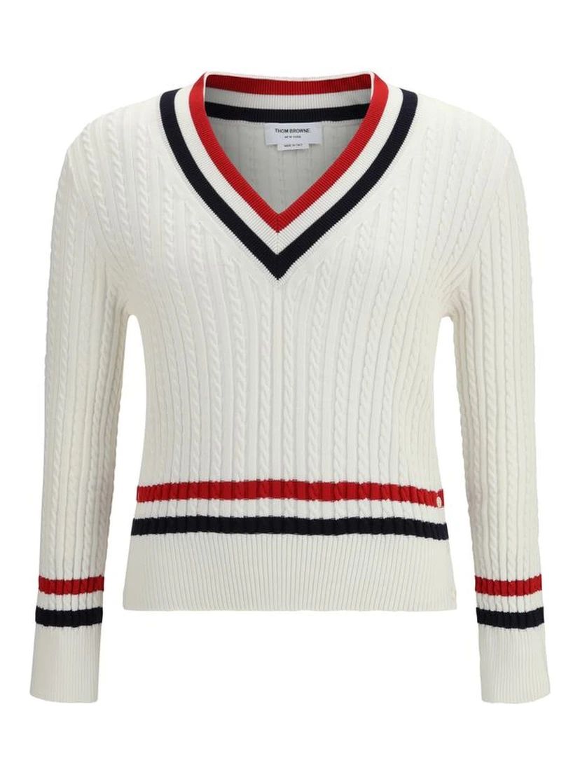 White Cotton Sweater