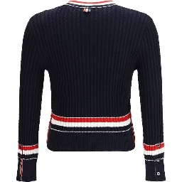 Blue Cotton Sweatshirt