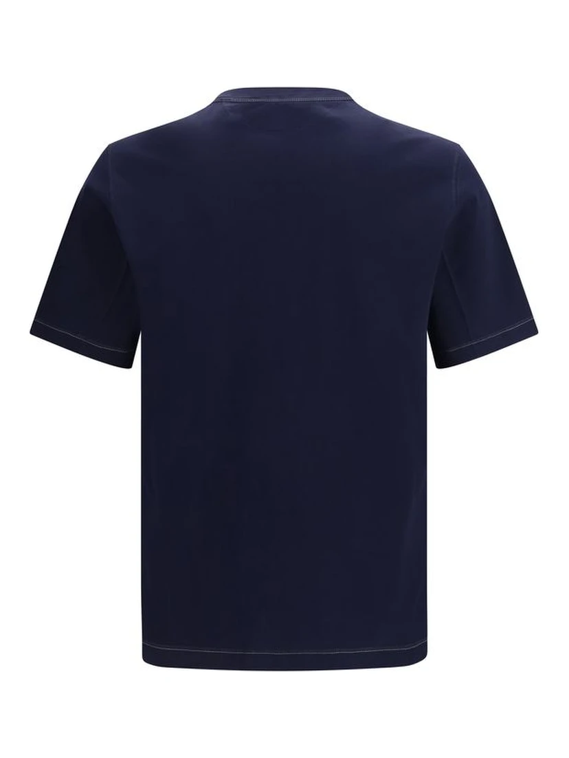 Blue Cotton T-Shirt
