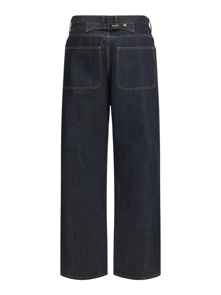Blue Cotton Relaxed Fit Jeans alternative