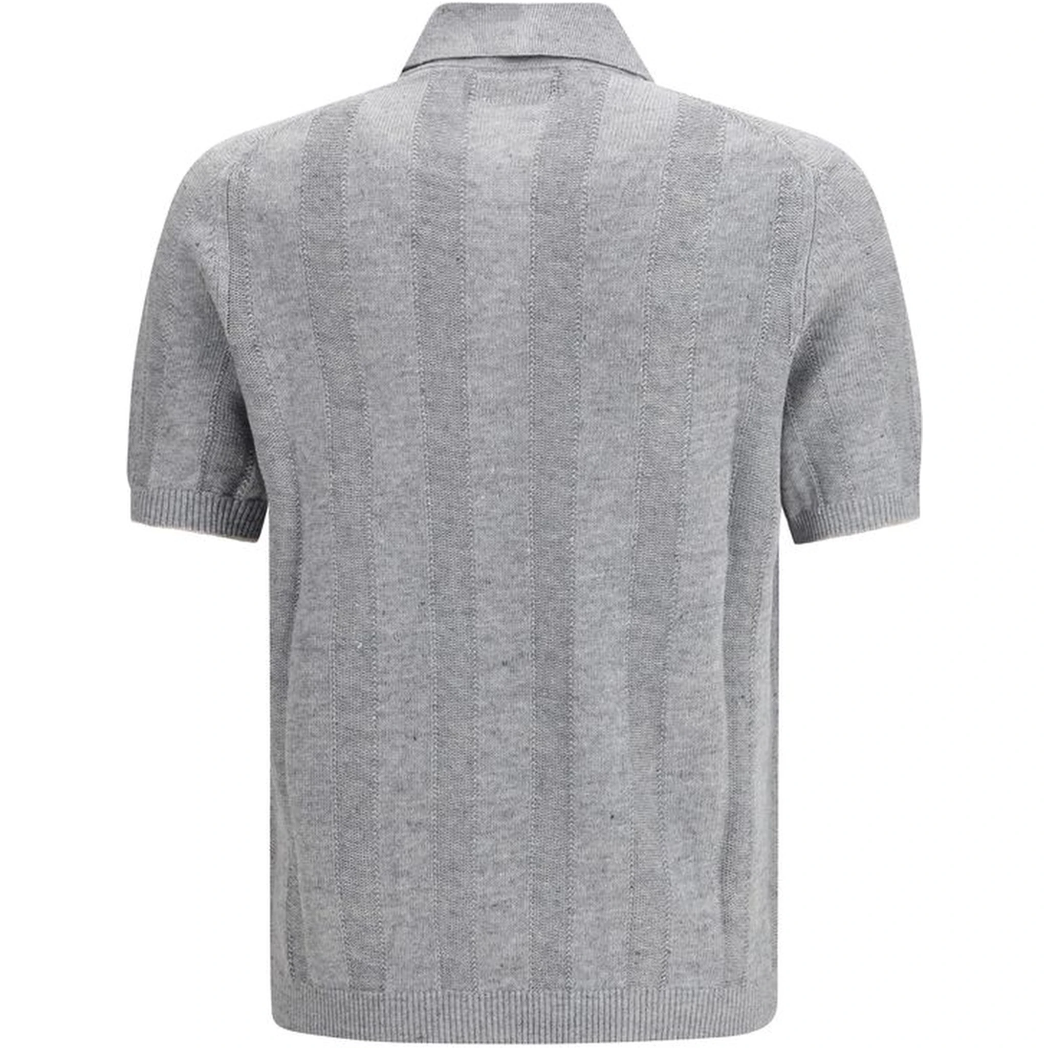 Gray Linen Dress Shirt