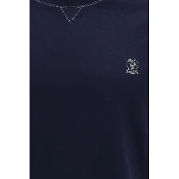 Blue Cotton T-Shirt